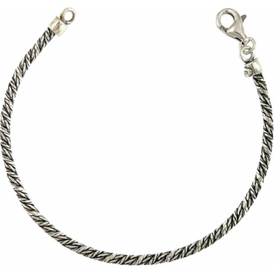INFINITYSILVER Strieborný oxidovaný náramok 1740280B21