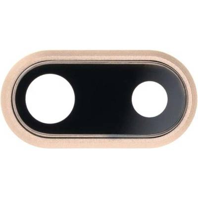 AppleKing náhradní sklo zadní kamery s rámečkem pro iPhone 8 Plus - zlaté
