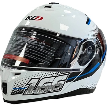 Paolo Каска 166 - Размер s - Бяло/Синьо