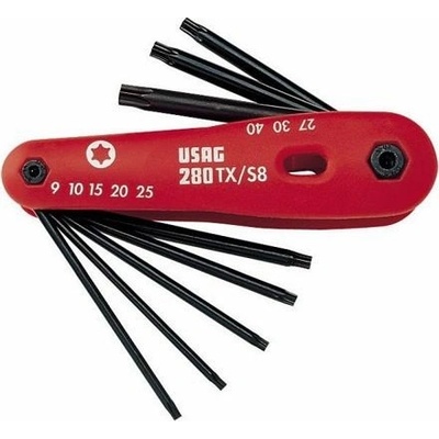 USAG sada torxových klíčů 280 TX/S8