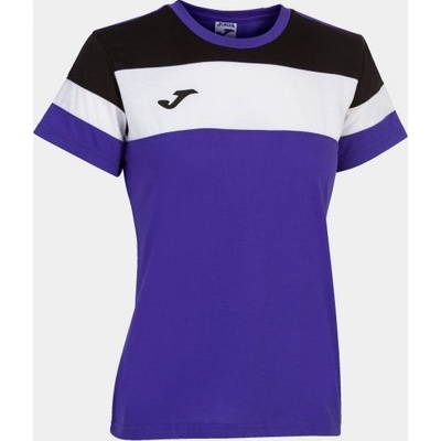 Joma tričko Crew IV Cotton T-Shirt purple black