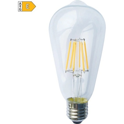 Diolamp LED Filament žárovka čirá ST64 10W/230V/E27/2700K/1220Lm/360°