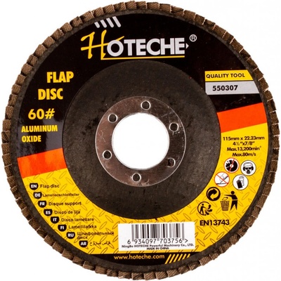 Hoteche Lamelový brusný kotouč 115 mm P60 HT550307