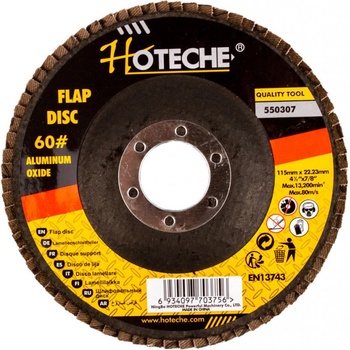 Hoteche Lamelový brusný kotouč 115 mm P60 HT550307