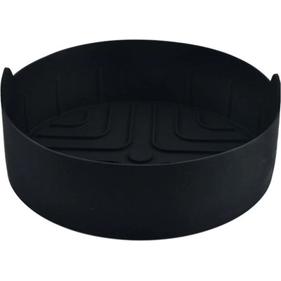 Rosberg Силиконова форма за AirFryer Rosberg R51980RS, Кръгла, 18.8 x 5.5 см, Черен (R51980RS black)