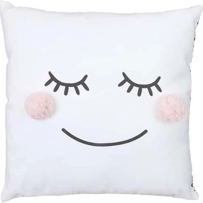 Home Deco Kids vankúš bambuľka dievčenská 40x40