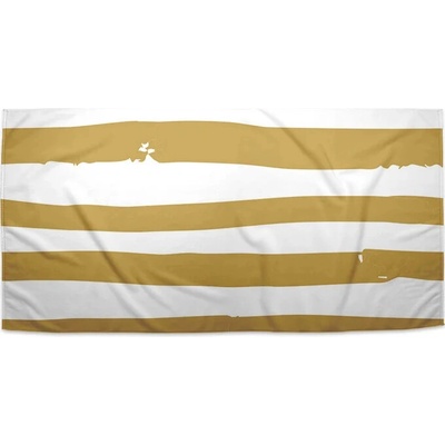Sablio Uterák Zlaté pruhy 70 x 140 cm