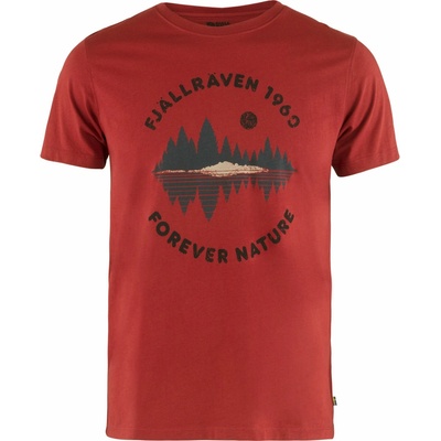 Fjällräven tričko Forest Mirror Deep Red