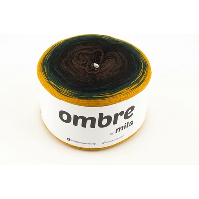 MILA Příze OMBRE Classic 1200m/3nitky M035R - Sírius