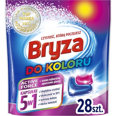 Bryza Active Force 5v1 Kapsule na pranie do farby 560 g 28 PD