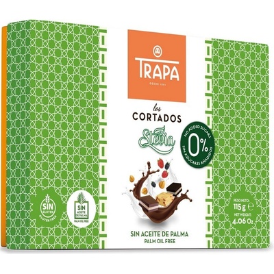 Trapa Cortados se stévií 115 g