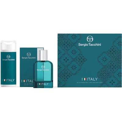 Sergio Tacchini I Love Italy EDT 50 ml + balzam po holení 100 ml pre mužov