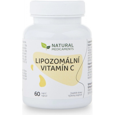 Natural Medicaments Lipozomálny Vitamín C 60 kapsúl