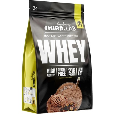 Hiro.Lab Instant Whey Protein | High Quality Whey Concentrate [750 грама] Шоколад с ядки