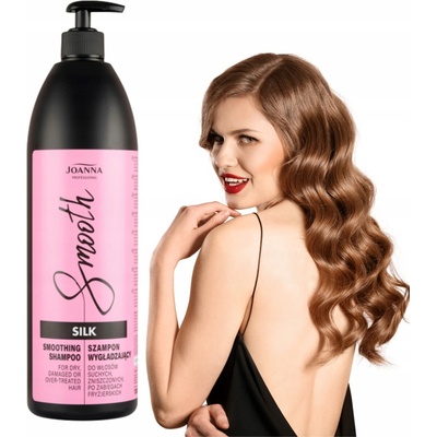 Joanna kadernícky vyhladzujúci šampón s hodvábom 1000 ml
