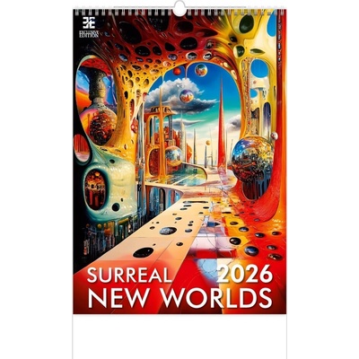 Surreal New Worlds nástěnný 2026