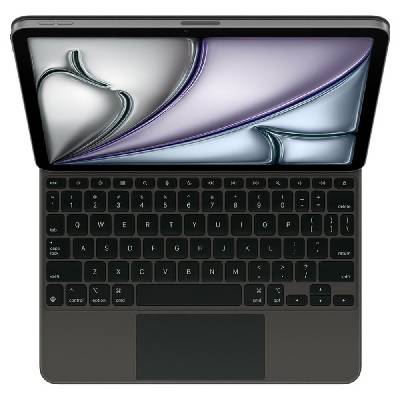 Клавиатура за таблет Apple Magic Keyboard (MGYX4Z/A), съвместима с iPad Air 11-inch (M3)/(M2)(5th/4th Gen), International English, черна (MGYX4Z/A)
