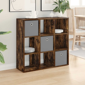 vidaXL Служебен шкаф Димян дъб 88, 5 x 29 x 84, 5 см (8000488)