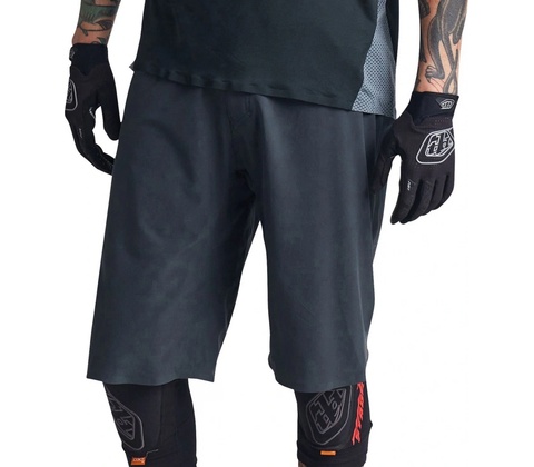 Troy Lee Designs Drift Shell Solid dark charcoal