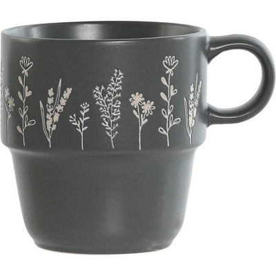 Item international Керамична чаша 400мл, сива, 9, 5х6, 5х10, 3см (2013)
