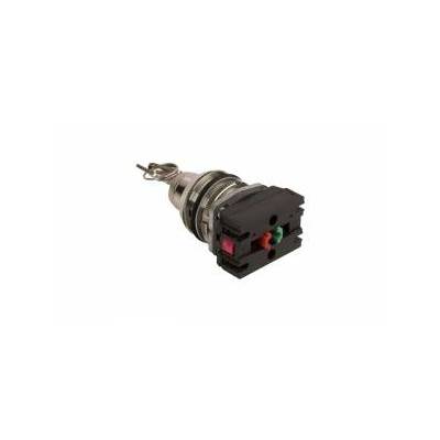 Switch 2 key 30mm silver 1Z 1R without self-return W0-NEF30-B XY