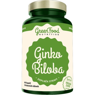 GreenFood Ginkgo Biloba 60 kapsúl