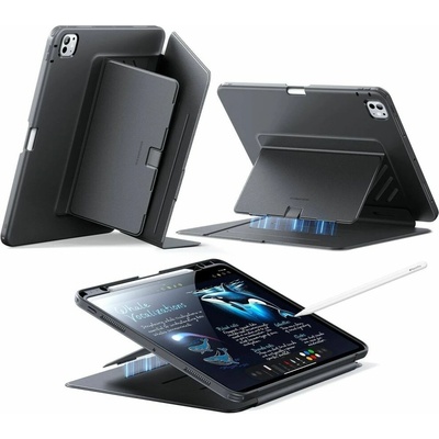 ESR Flip Hybrid púzdro iPad Pro 13” 7 / 8 / 2024-2025 4894240291269 čierne