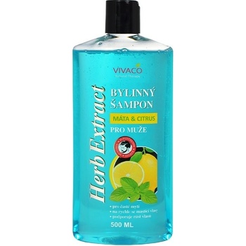 Herb extract šampon pro muže máta a citrus 500 ml