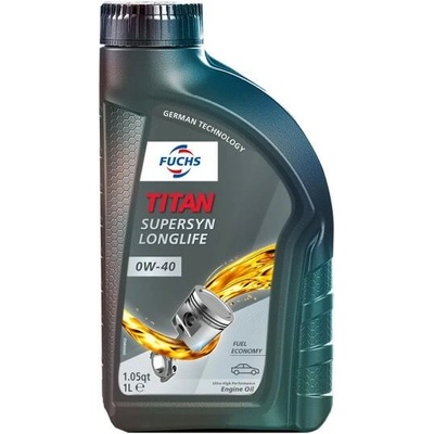 FUCHS Titan Supersyn Longlife 0W-40 1 l