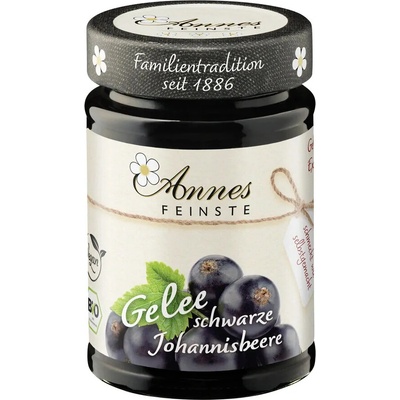 Annes Feinste Černý rybíz želé extra 225 g BIO VEGAN