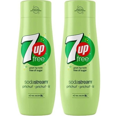 SodaStream 7UP FREE 2 x 440 ml