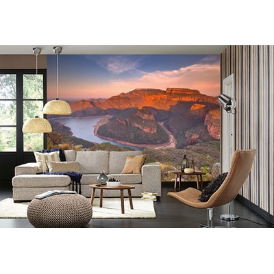 DIMEX ART Самозалепваща се флизелинова фототапета речен каньон 375 x 250 см