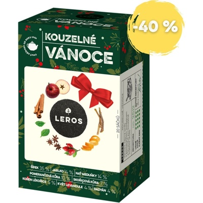 LEROS kouzelné Vánoce 20 x 2 g