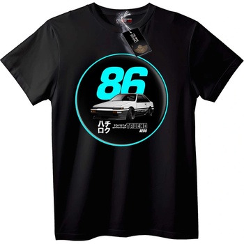 NOONEBRAND Тениска Toyota Trueno AE86 - L, Black