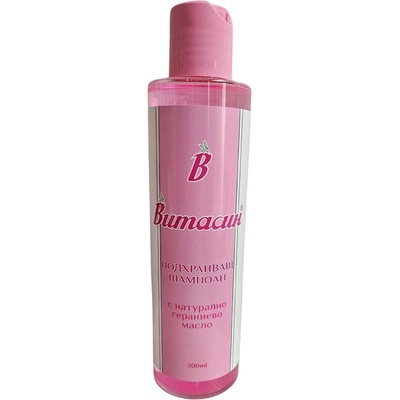 Vitassin Подхранващ шампоан с гераниево масло, 200 ml