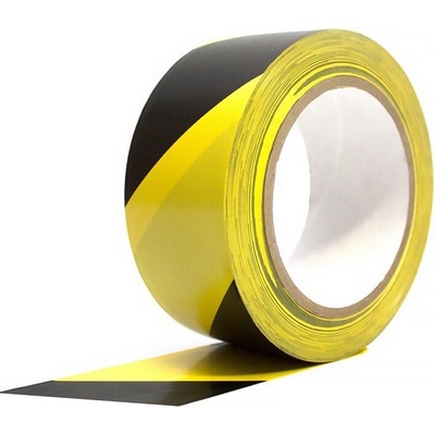 Perdix Výstražná lepiaca páska 48 mm x 66 m žlto-čierna ľavá
