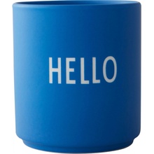 DESIGN LETTERS Porcelánový hrnek Cobalt Blue Hello modrá porcelán 300 ml