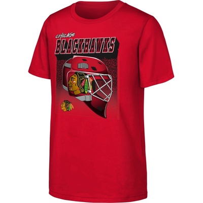 Outerstuff detské tričko Chicago Blackhawks Five Hole Ctn Tee