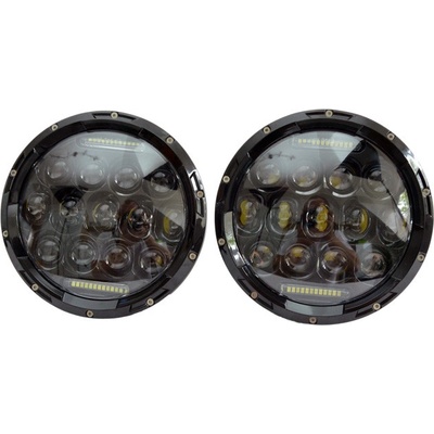 Súprava 7" LED svetlometov, Jeep Wrangler JK, TJ, CJ's, serie 6000