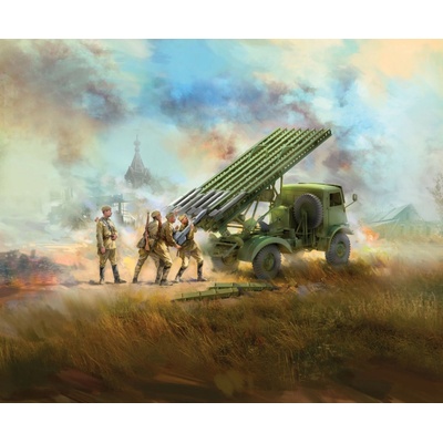 ICM BM-13-16 on W.O.T. 8 chassis with Soviet Crew 1:35