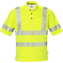Fristads Výstražná polokošeľa 7406 TPS S Výstražná žltá