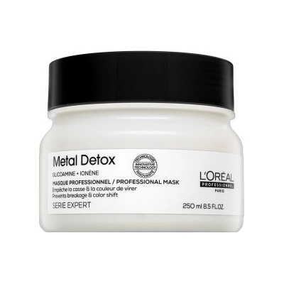 L'Oréal Série Expert Metal Detox Professional Mask Маска За защита и блясък на косата 250 ml