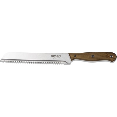 Lamart Кухненски нож Lamart LT2090, 19 см, неръждаема стомана, тъмнокафяв (LT2090)