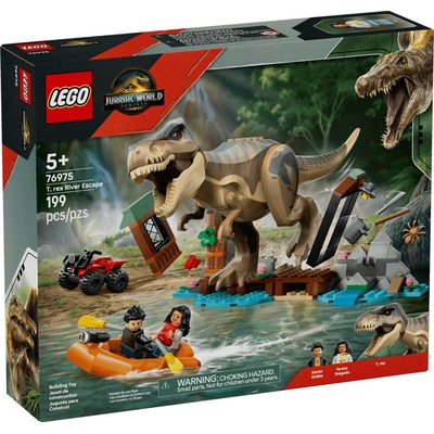 LEGO® Jurassic World 76975 T-rex a útěk po řece
