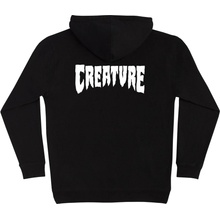 Creature Mono P/O Hooded Heavyweight Black