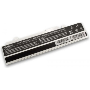 Image 1 of VHBW Батерия за Asus Eee PC 1011 / 1015 / 1016, бялоa, 2200 mAh (800108782)