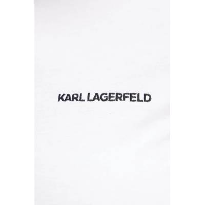 Памучна тениска Karl Lagerfeld ESSENTIAL (A1W17019)