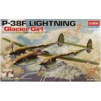 Academy Lockheed P-38F Lightning Glacier Girl 1:48