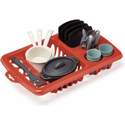 Ecoiffier 956 velký odkapávač s nádobím 33,5 cm