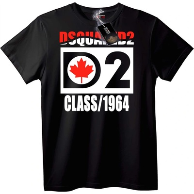 NOONEBRAND Тениска Dsquared2 Canada Class 1964 - 6XL, White